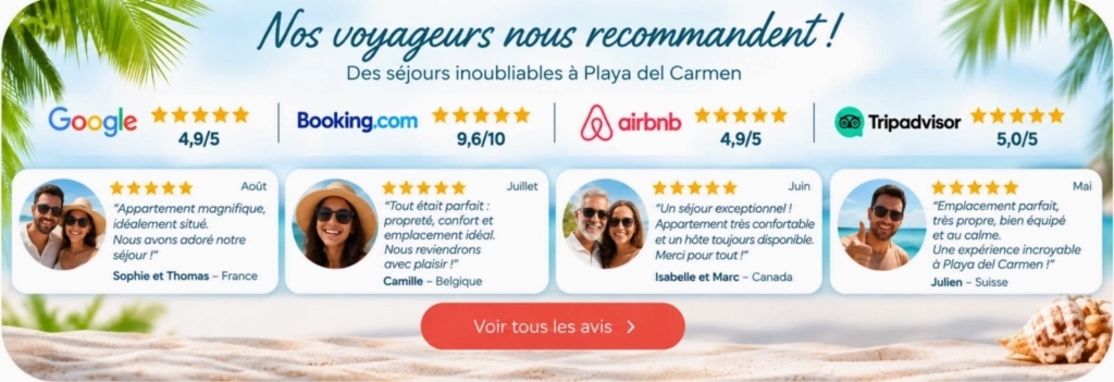 des appréciations flatteuses avis google, booking, airbnb unanimes