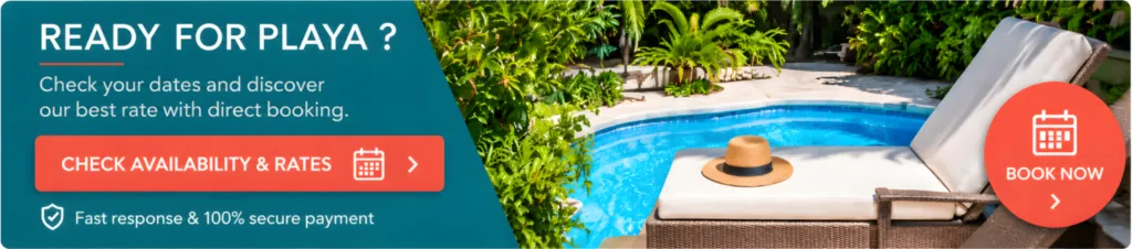 Book your Playa del Carmen vacation apartment directly for the best rates and secure booking