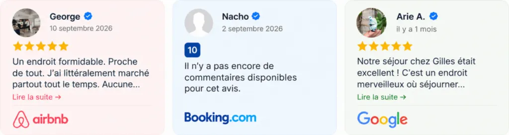 Avis des voyageurs sur le QUADRA ALEA DUPLEX à Playa del Carmen sur Airbnb, Booking.com et Google