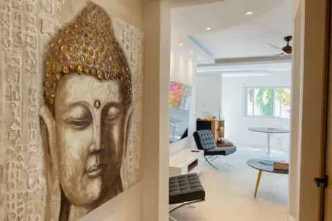 A cozy and warm apartment