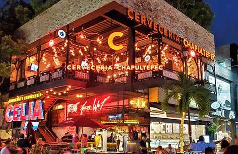 5ta Avenida Playa del Carmen: Cervecería Chapultepec