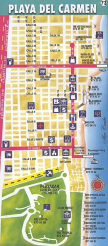 Les Différents Quartiers De Playa Del Carmen