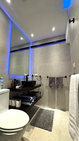 one of the bathrooms